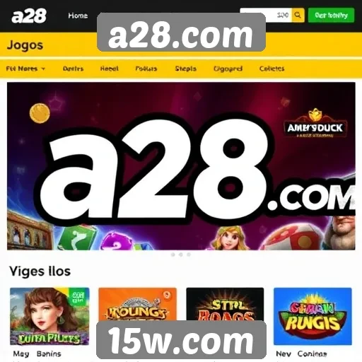 a28.com oferece variedade de jogos online